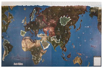 Desková hra Avalon Hill Axis & Allies 1942 anglicky - Vážně poškozený obal